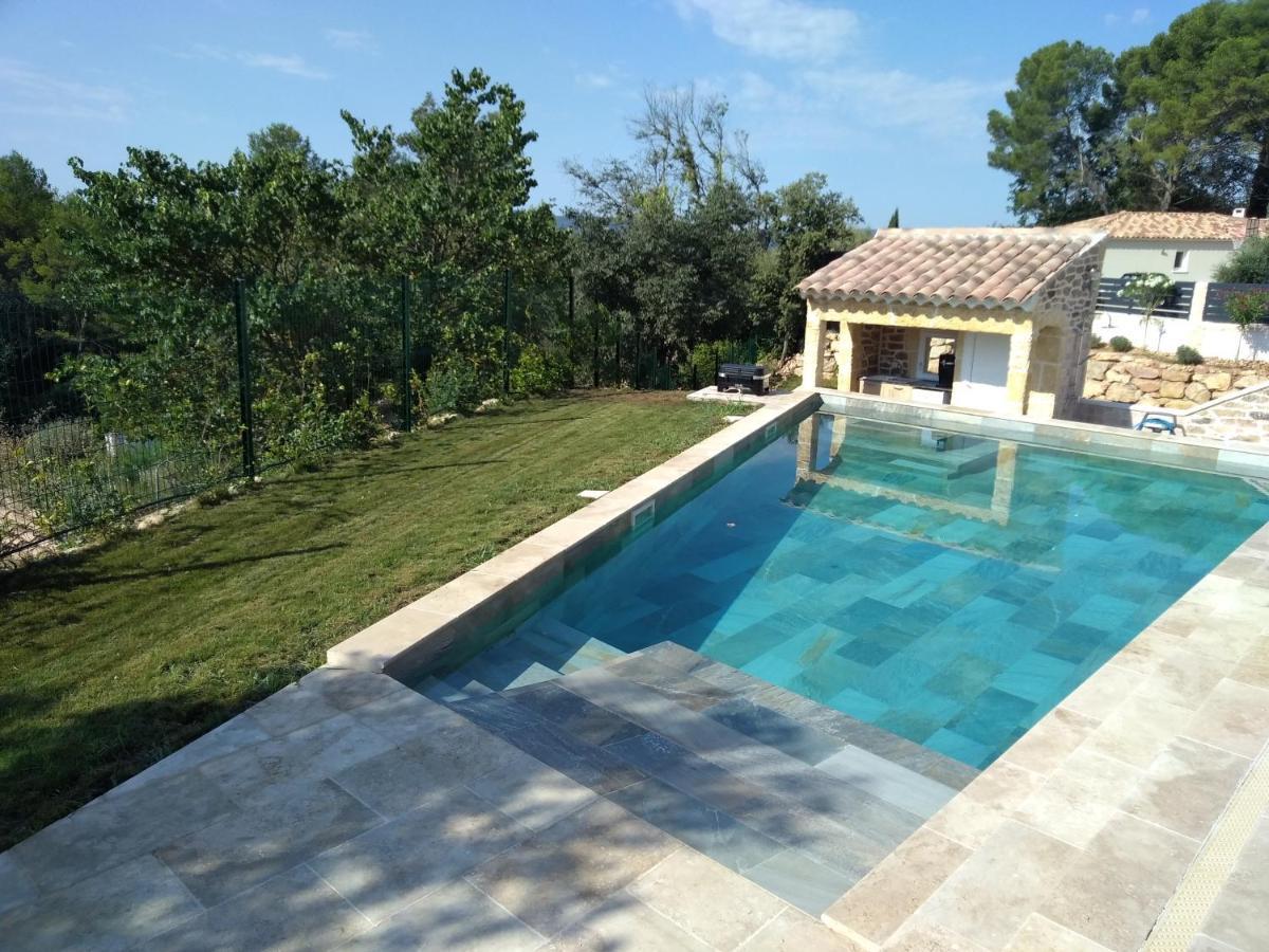 Studio Faillant Lorgues Spa Privatif Avec Superbe Piscine Kültér fotó