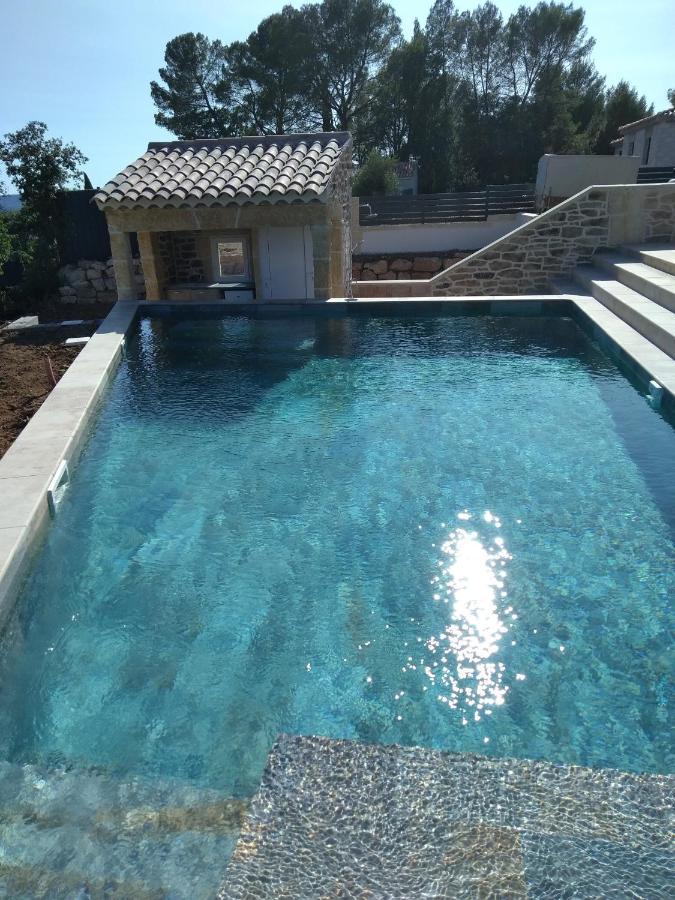 Studio Faillant Lorgues Spa Privatif Avec Superbe Piscine Kültér fotó